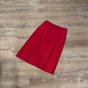 Elegant Red Skirt